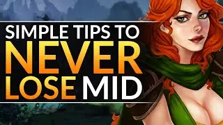 NEVER LOSE MID AGAIN - Here's How - INSANE Tips EVERY Midlaner MUST KNOW - Dota 2 Pro Guide