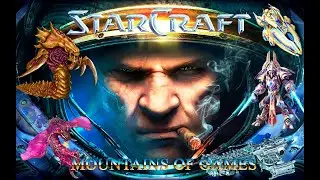 StarCraft Gameplay. Terran. Mission 1. Wasteland.