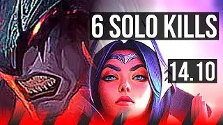 AATROX vs IRELIA (TOP) | 6 solo kills, Legendary, 15/3/6, 600+ games, 40k DMG | BR Diamond | 14.10