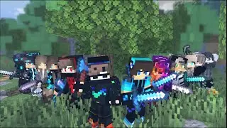 SkyWars Minecraft animation