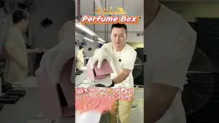Custom perfume box with fleece design#packagingboxfactory #packagingdesign #perfumebox