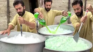 Refreshing PAKOLA MILK SHAKE | Original Pakola Doodh Soda | Special Summer Street Drink of Pakistan