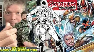 Rob Liefeld Talks Snake Eyes: Deadgame,  X-Force, Deadpool, Black Widow, Coliseum of Comics & MORE