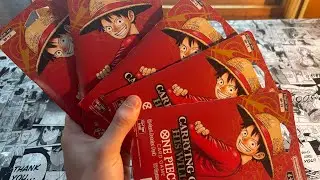 Opening 5 OP13 Sleeved Booster Packs | OPTCG