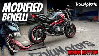 Benelli 300 Modified 🔥| Venom Edition Wrap 🥵| #polumotors