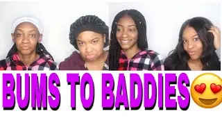 BUMS TO BADDIES REAL QUICK! -Makeup Look |Carmise Fede