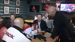 Diamond Jubilee - Peter Mansbridge visits The Maple Leaf pub - London UK