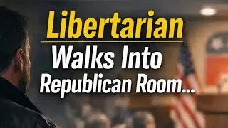 Libertarian Walks Into A Republican Room... #MBRRMEDIA #libertarian #GOP #Trump #maga