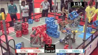 2015 VRC Arts Q147 - 5776 7258A vs 2158Z 1429D - 85 to 49 - VEX Worlds 2015 - Arts Division