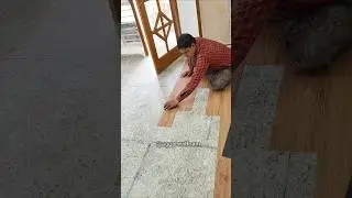 PVC flooring Planks cost for 10&times;10 Room | How to install PVC Flooring | PVC Flooring Tiles price