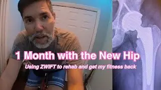 Ep 45: Rehab with ZWIFT...1 mo post hip surgery