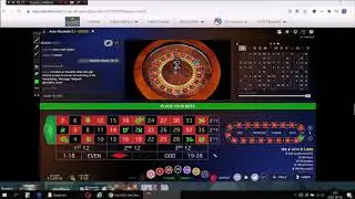 6 numbers test on Auto Roulette table +1200