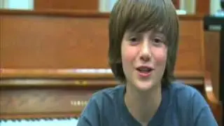Greyson Chance Says Hello to Fans!