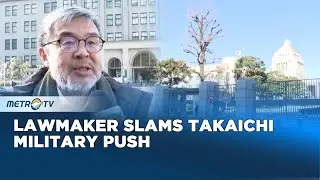 Japanese Lawmaker Slams Takaichi Over Military Expansion