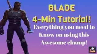 BLADE 4-Minute Tutorial! Danger sense, massive bleed, great regeneration, ability reduction and more