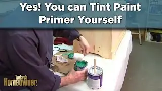Yes! You can tint paint primer yourself with these steps!