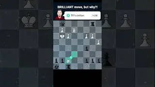 Insane QUEEN sacrifice 🤯💀?! chess.com #chess #queensacrifice #brilliantmove