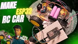 ESP32 RC Car with Joystick Controller! | Full Guide for Beginners