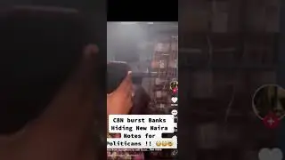 CBN EXPOSES BANKS HIDING NEW NAIRA NOTES FOR POLITICIANS #NIGERIA #CBN #NAIRA #NOTES #SHORTS #VIRAL