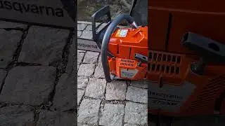 Chainsaw Husqvarna 372XP Firststart #shorts