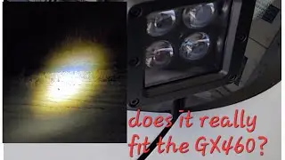 GX460 Mods: Install 4 runner ditch lights brackets. Does it fit? #GX460 #4RUNNER #ditchlights