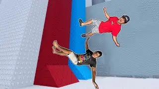 CONSEGUIMOS ANDAR PELAS PAREDES COM OS SAPATOS MEGA GRUDENTOS!