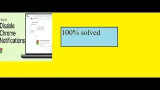 How to turn off or on or manage notification in google chrome