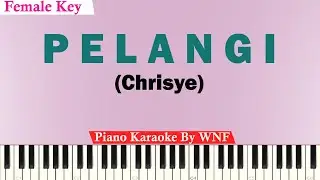 Chrisye - Pelangi Karaoke Piano (FEMALE KEY)