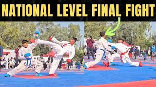 SGF National Tournament Final FIGHT 🔥Delhi !! SGF Karate final fight !! #karate #sskarate #SGFGAMES 