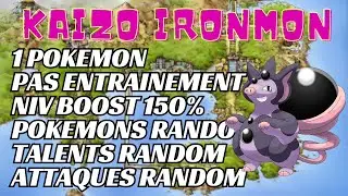 KAIZO IRONMON Notre Groret Couronner CHAMPION ?
