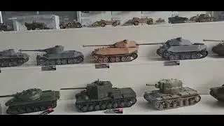 Scale model tank collection at the Swiss Military Museum Full