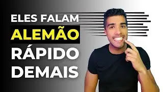 Por que entendo alemão, mas não consigo falar?