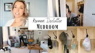 Konmari Method Declutter | Mudroom | Emotional and Motivating