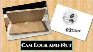 Cam Lock and Nut for Furniture // Sistem prindere mobila Pal demontabil de corp cu șurub