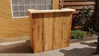 Terrassenbar Bar selber bauen
