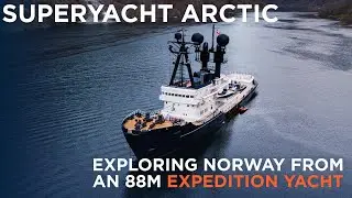 Explore NORWAY'S WINTER FJORDS Onboard the 88m EXPEDITION YACHT ARCTIC
