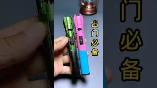 Creative Truncheon Planet Light Sword SprayGun Windproof Inflatable Cigar Lighter Outdo 🪩 #shorts