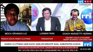 Bagaimana Vando Clothing Bisa Bertumbuh Cepat? Simak Langsung di RRI Pro 3 Talkshow!