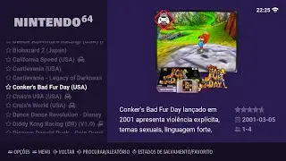NINTENDO 64 EM 1080p | COLE&Ccedil;&Atilde;O COMPLETA BLACK RETRO ELITE &bull; BLACK OS 4.8 (2026) 🎮