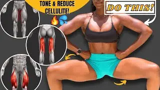 RIMUOVERE LA CELLULITE~Esercizi per rinforzare velocemente gambe e glutei | Allenamento gambe a casa