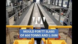 MOULD FOR TT SLABS OF 600 TONNS AND L-50M