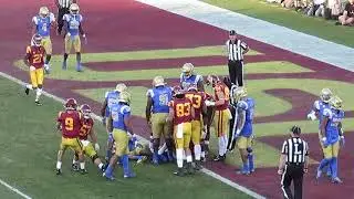 trojancandy.com:  In 2019 USC's Stephen Carr Scored a TD in the 3rd Quarter against the Bruins