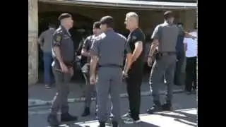 Comandante da ROTA Paulo Telhada sofre atentado.