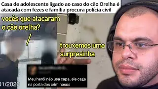 HERÓIS CAGAM NA PORTA DOS PAIS DOS ADOLESCENTES QUE ESPANCARAM O CACHORRINHO 'ORELHA'