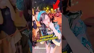 Amusement park performers
