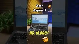 Rs 15,000/- Ka Windows 11 Laptop ⚡️ | Acer Aspire 3 🔥 #acer #budgetlaptop #ytshorts
