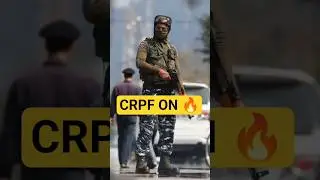 🇮🇳CRPF & Indian Army SOG on Fire in Kashmir | Counter Terror Operation Begins🔥 #army #shorts