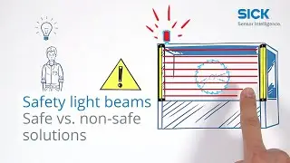 Tutorial Safety light beam basics (Part 2/8): Safe vs. non-safe solutions