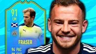 SPEED DEMON! ⭐ 91 NATION PLAYER FRASER PLAYER REVIEW - FIFA 21 ULTIMATE TEAM