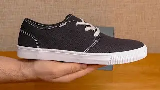 TOMS Men's Carlo Sneaker Unboxing. Black